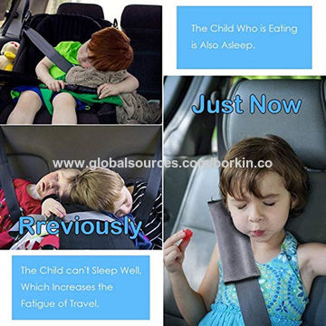China Seat Belt Pillow For Kids 2 Pack Kids Travel Pillow In Car