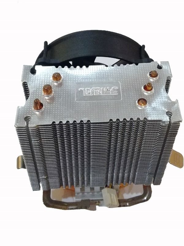 China2 copper heatpipe cpu fan Universal for Intel LGA775 & 1150 & 1151 ...