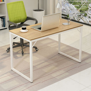 Buy Wholesale China Cheap Computer Desk,wooden Top Steel Frame