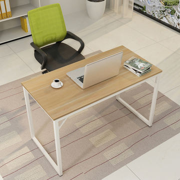 Buy Wholesale China Cheap Computer Desk,wooden Top Steel Frame