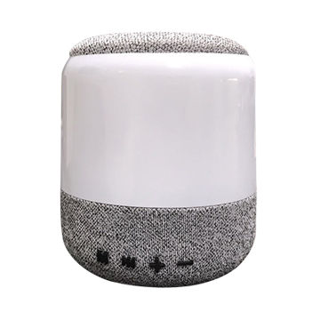 China Portable Fabric Bluetooth 5 0 5w Rmg Colorful Led Bluetooth