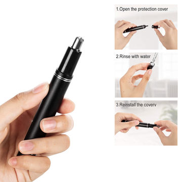 China Painless Nose Hair Remover Battery Operated Nose Hair