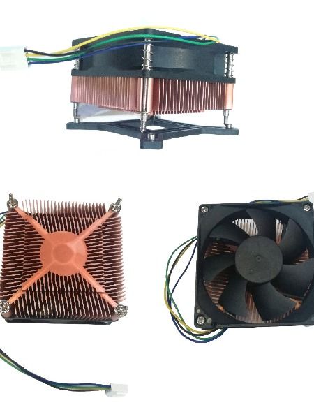 China PC Intel processor socket lga775 used cpu fan with fan & heatsink ...