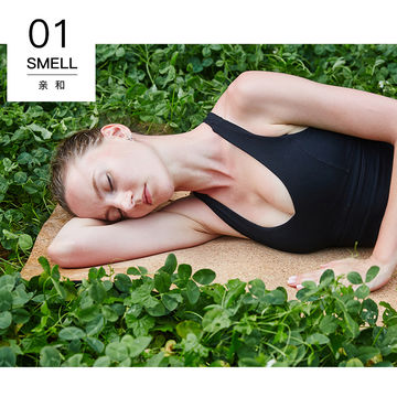 Tape la estera de la yoga con corcho, superficie natural de rubber+Cork, con y sin la impresión