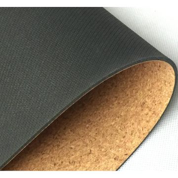Tape la estera de la yoga con corcho, superficie natural de rubber+Cork, con y sin la impresión