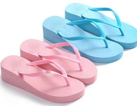 sponge heel slippers