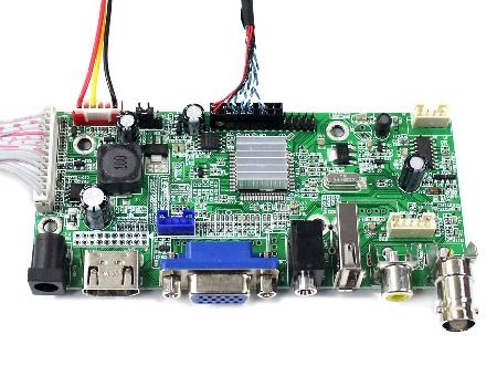 HDMI VGA AV LCD Controller Board 10.4/" 1024X768 HT10X21 IPS LCD Screen