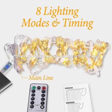 100 LED Fairy Lights with Remote Control by Innotree 