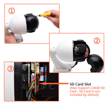 Cmos Dvr China CCTV CMOS Cameras,Waterproof 6 Inch Night Vision 2MP PTZ POE ...
