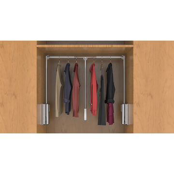 China Vm Cr01m Pull Down Closet Rod Wardrobe Lift Organizer
