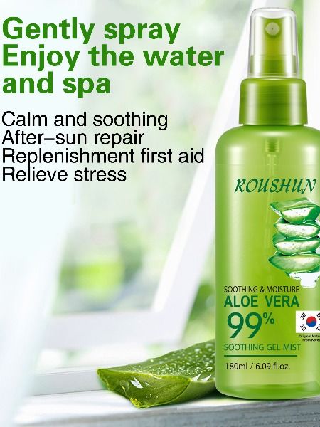 smoothing and moisture aloe vera