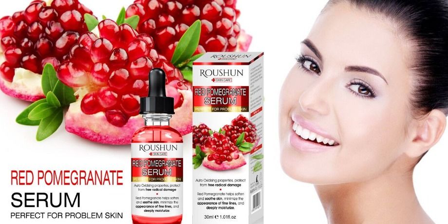 China ROUSHUN Red Pomegranate Niacinamide hyaluronic acid For Face Skin ...