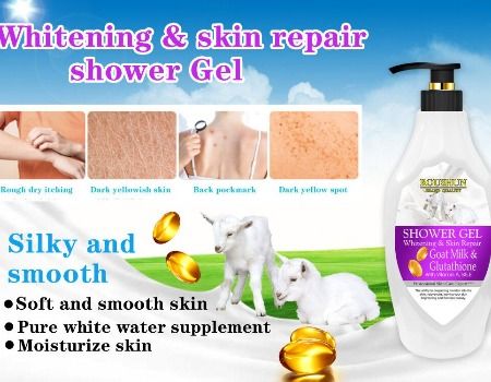 goat milk shower cream