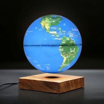 Globe Flottant Globe terrestre à lévitation magnétique de 6 Pouces