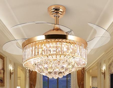 China Modern Chandelier Ceiling Fans, Can I Hang A Chandelier From Ceiling Fan