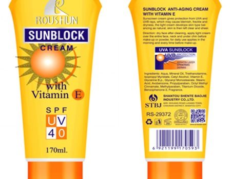 sunblock cream benefits