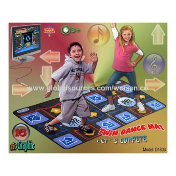 China 16 Bit Non Slip Double Twin Tv Dance Mat For Pc 218 Songs