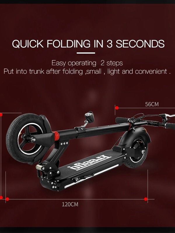 China Electric scooter 500W motor new upgrated on deck kick scooter