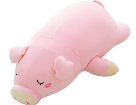 pink pig stuffed toy