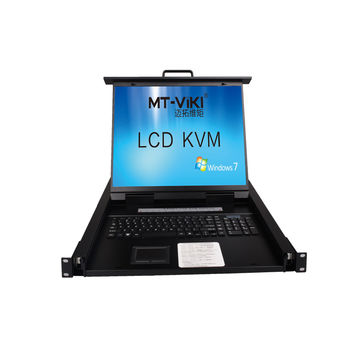 ChinaHot sale 19 inch LCD 8-port auto rackmount KVM Switch on Global ...