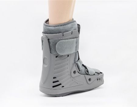 China Short pneumatic cam Walking Boot Braces 360 Degree Plastic Shell ...