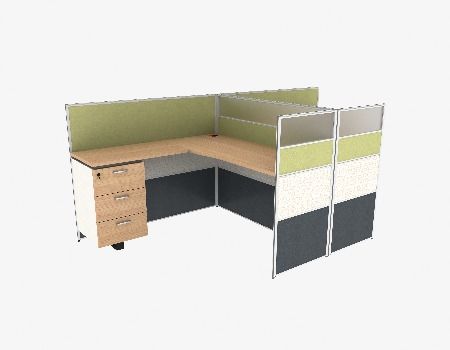 China Combination Desk And Table Wooden Office Cubicle From