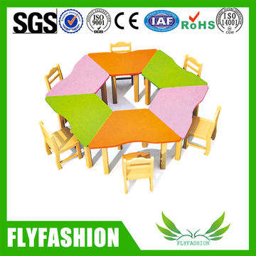 China High Quality Nursery School Cute Wooden Computer Desk For China High Quality Nursery School Cute