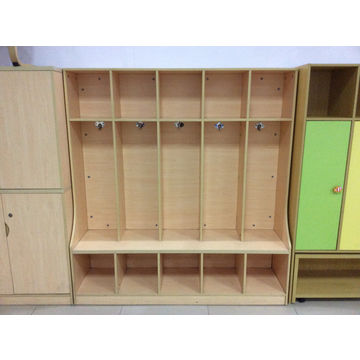 China Durable Wooden Kids Wardrobe Children Collection Cabinet