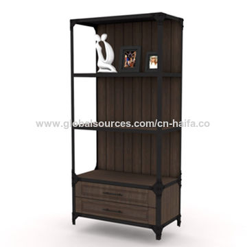 China Antique Metal Wooden Garage Furniture Cabinets Combo Set