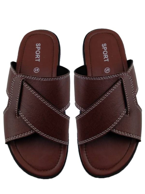 ChinaHelloSport Leather Slipper Sandals 