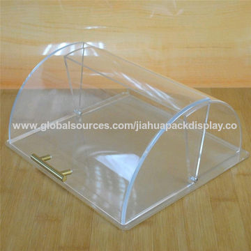 ChinaClear acrylic bin SGS food grade acrylic box retail store display ...