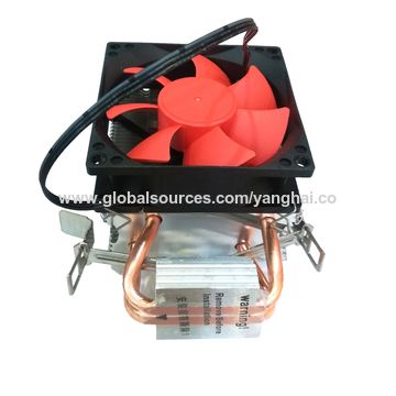 China 2 copper heatpipe cooler for Intel LGA775 & 1150 & 1151 & 1155 ...