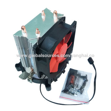 China 2 copper heatpipe cooler for Intel LGA775 & 1150 & 1151 & 1155 ...