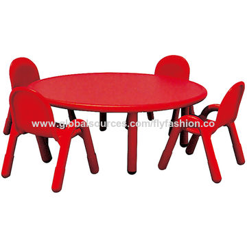 China Students Reading Desk And Chair Set For Sale Daycare