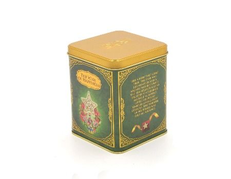 square tin box