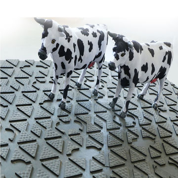 China Studded Mould Rubber Stable Mat Cattle For Sales Dairy Cow