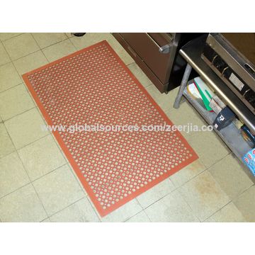 China Rubber Kitchen Mat With Bevel Edge Rubber Mat With Drainage