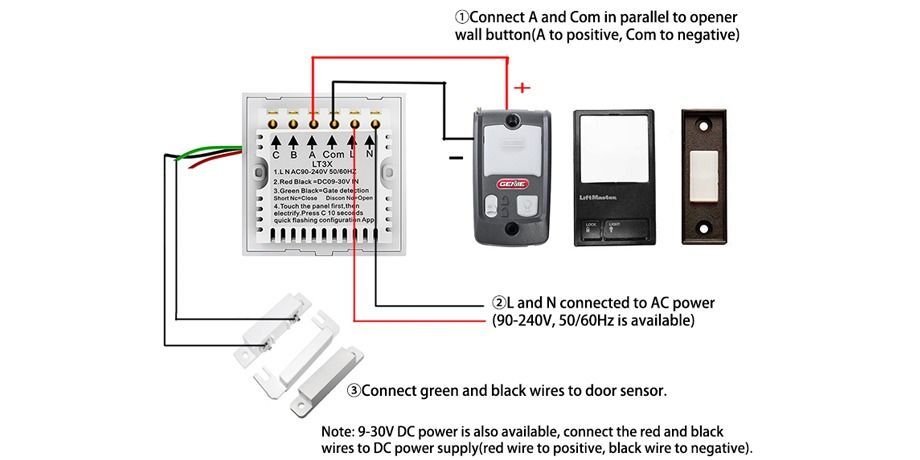 Wifi Gate Opener Switch