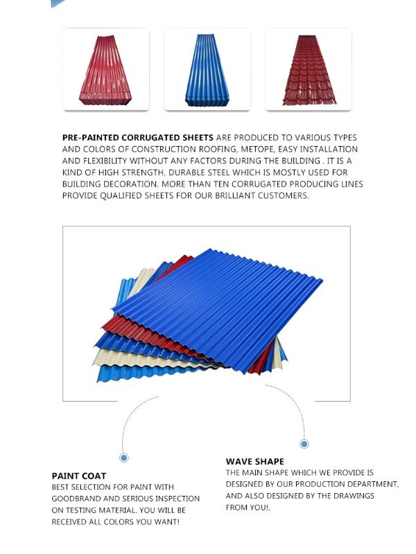 Roofing Sheet, Corrugated Metal Roofing Specs