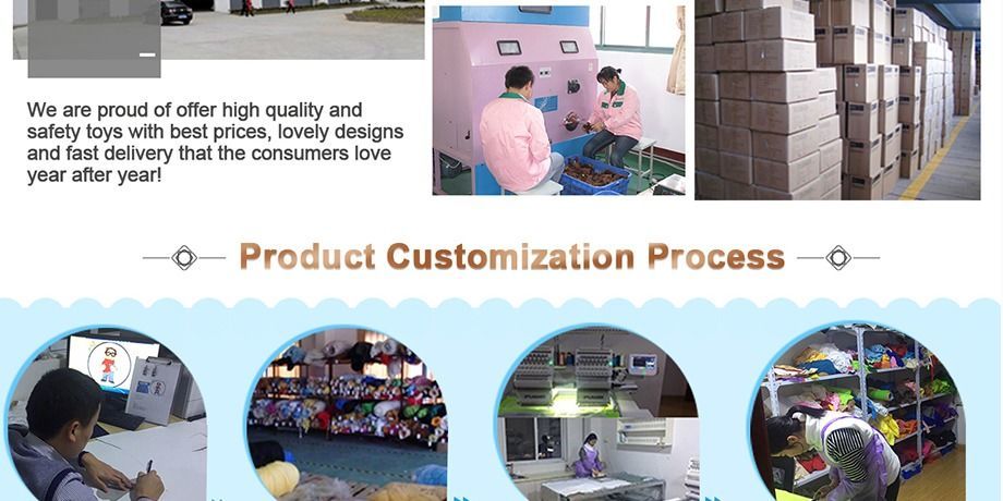 ChinaDarling white stuffed animal unicorn plush toy for baby on Global Sources