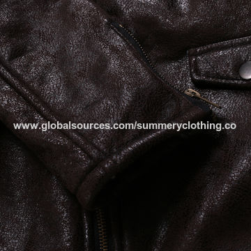 Hong Kong Sar Men S Fashion Leather Jacket For Winter Fleece Hong Kong Sar Men S Fashion Leather