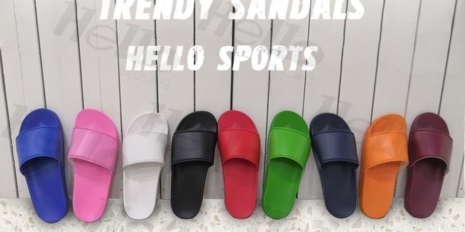 blank slide sandals bulk