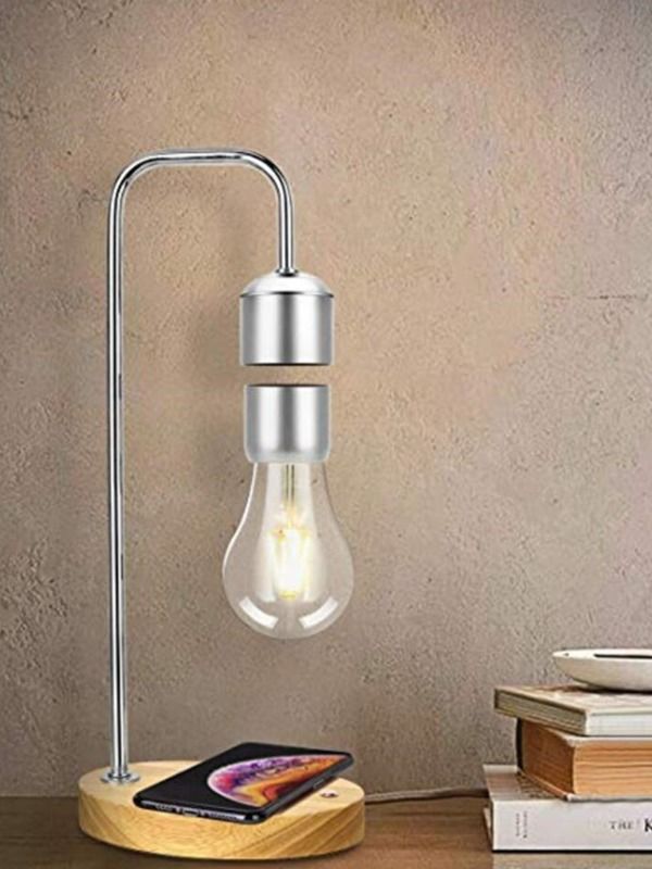 Lampe de bureau magnétique à lévitation sans fil Ampoule LED