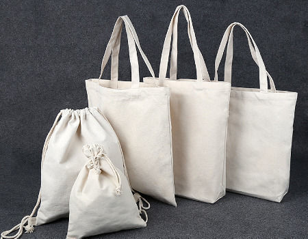 recycled canvas tote bolsas