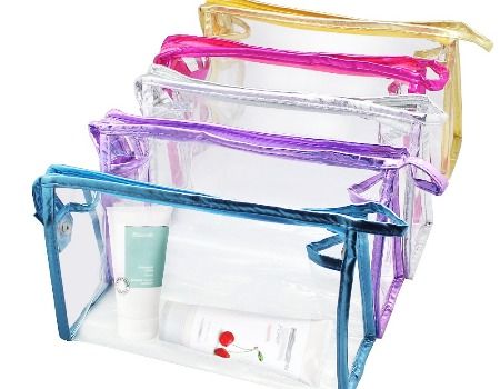 transparent makeup pouch