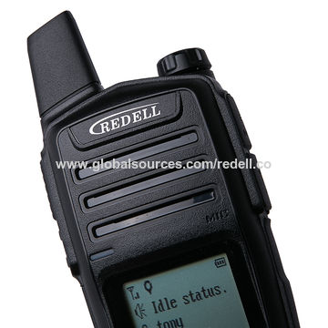 China rádio bidirecional GSM walkie talkie com cartão Sim para negócios/polícia