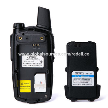 China rádio bidirecional GSM walkie talkie com cartão Sim para negócios/polícia