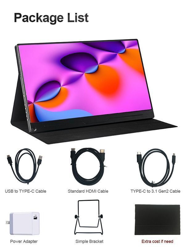 China13.3 inch 1080p IPS screen Portable monitor computer on Global Sources