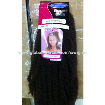 China Color Red Soft Dreads Hot Sale Synthetic Hair Extension