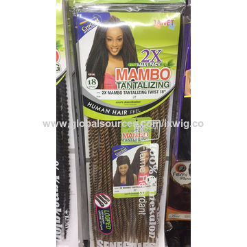 China Color Red Soft Dreads Hot Sale Synthetic Hair Extension